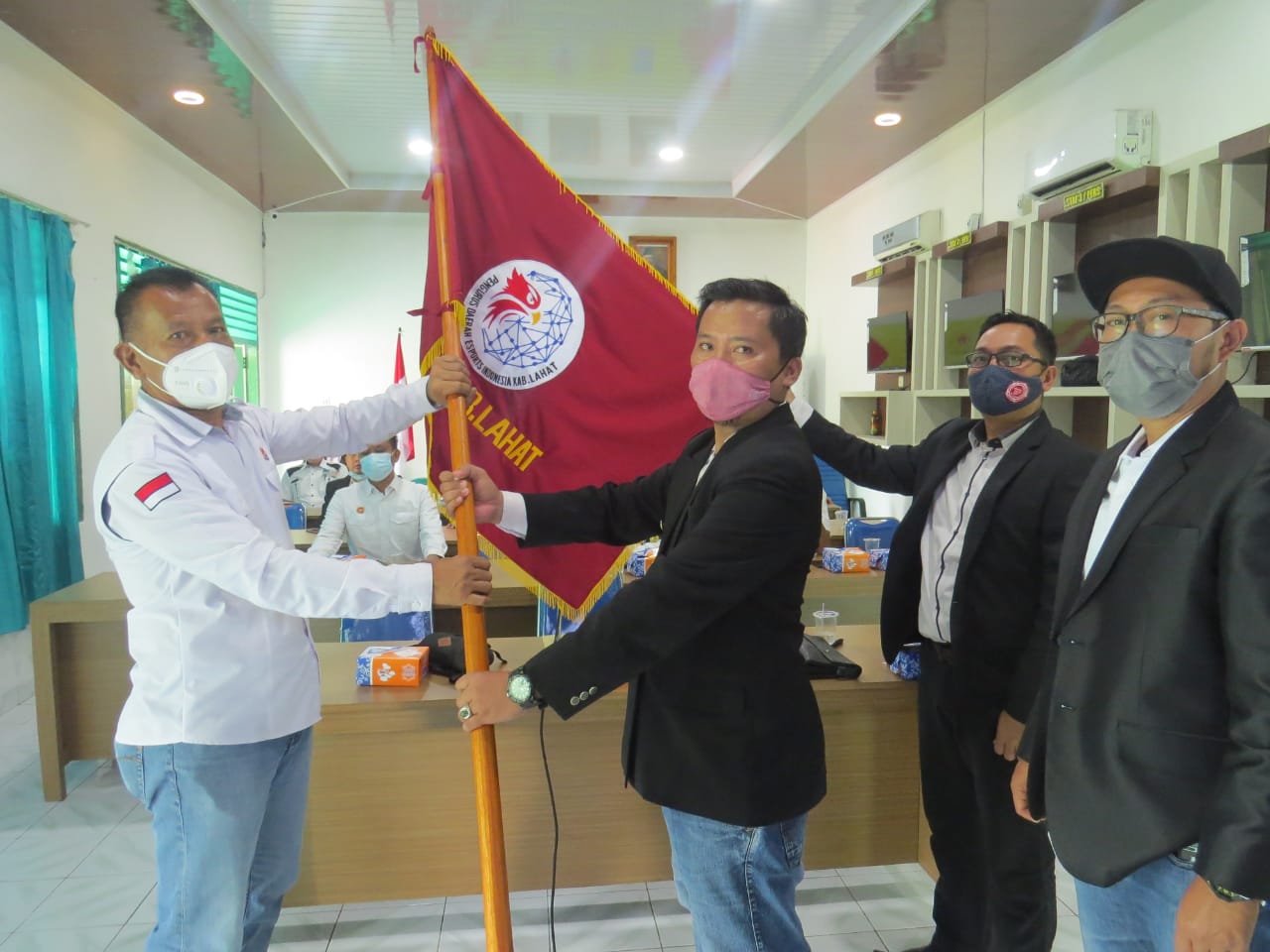 Pengurus E-Sports Indonesia Lahat Masa Bakti 2020-2024 Dilantik Serentak 17 Kabupaten/Kota se-Sumsel Secara Virtual