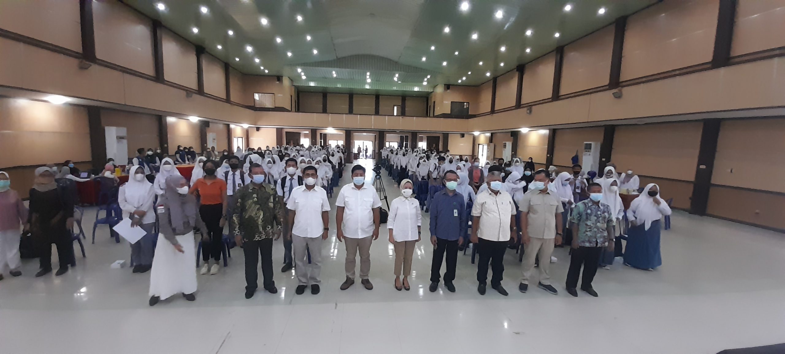 Sri Meliyana Launching 1000 Vaksinasi Covid-19 di Kabupaten Lahat