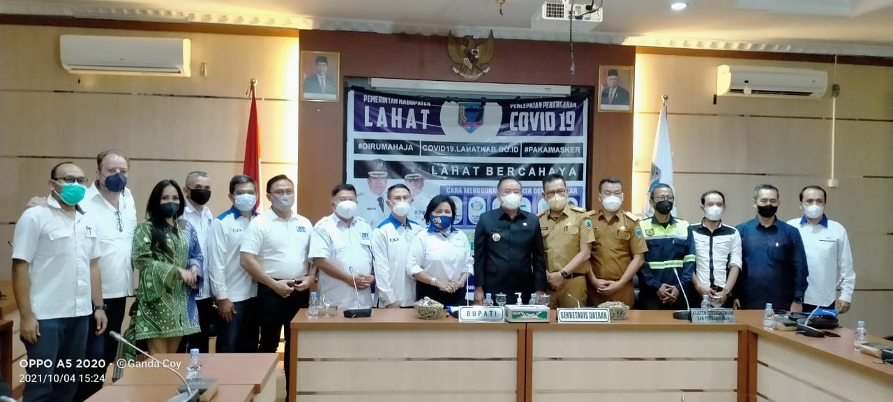 Bupati Lahat Saksikan MOU antara PT SBM, PT BPI, dan Perusda Kabupaten Lahat