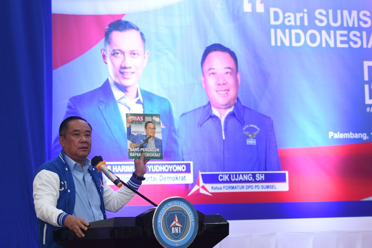 Cik Ujang Hadiri Pelantikan Pengurus BMI Se-Sumatera Selatan