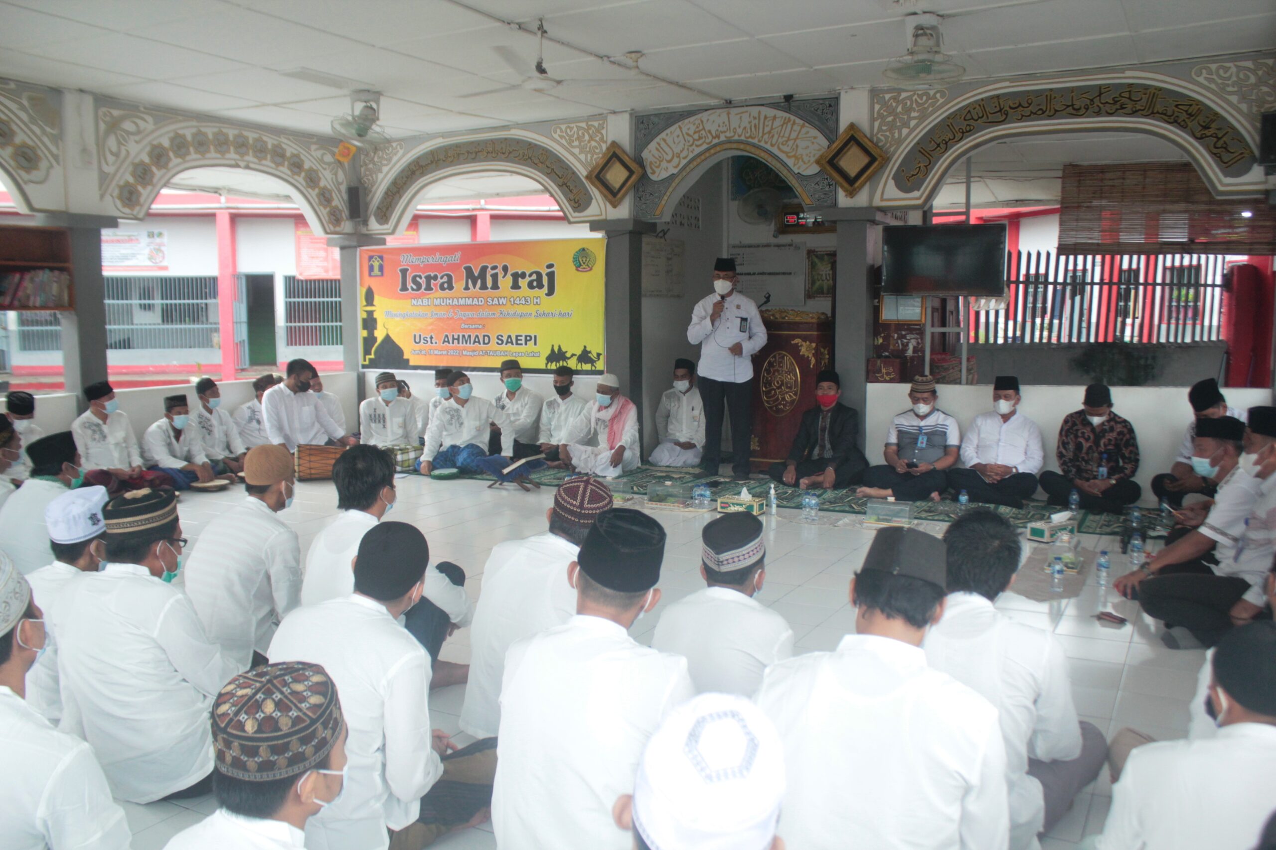 Peringati Isra’ Miraj, Lapas Lahat Ajak WBP Tingkatkan Iman dan Taqwa