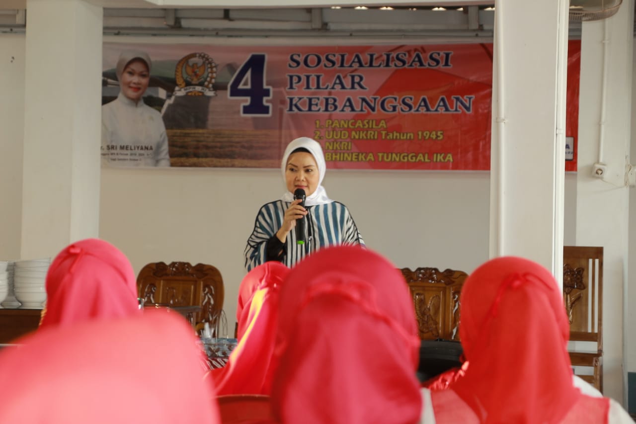 Menjelang Hari Lahir Pancasila, Sri Meliyana Sosialisasikan Empat Pilar Kebangsaan