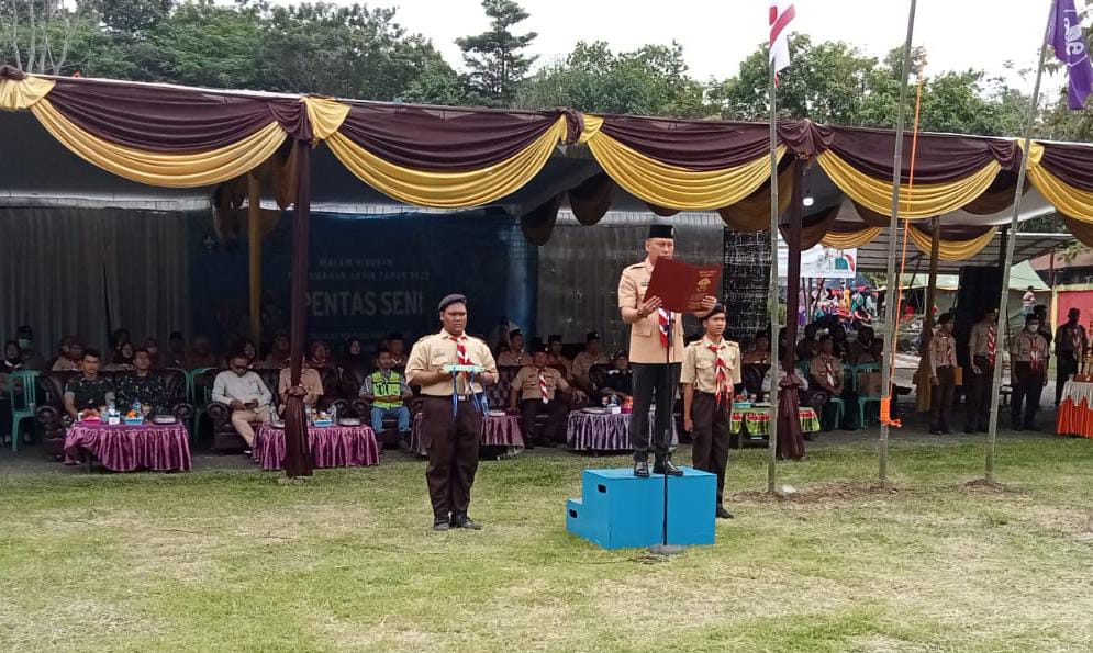 PRATA Kwaran Gerakan Pramuka Lawang Kidul Resmi Di Buka