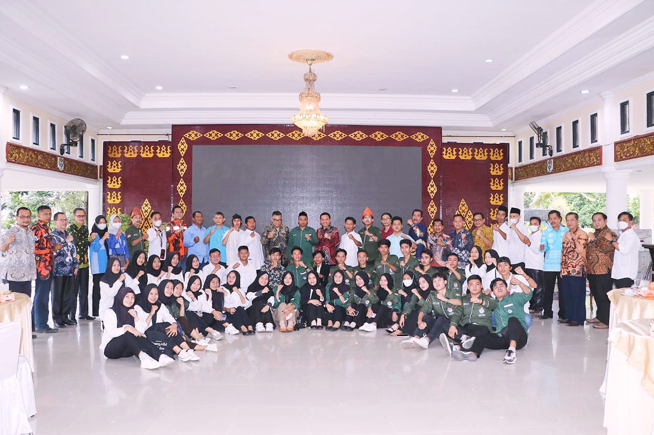 Giri Ramanda Saksikan Pelantikan Pengurus HIMA Muara Enim SS Priode 2022-2024