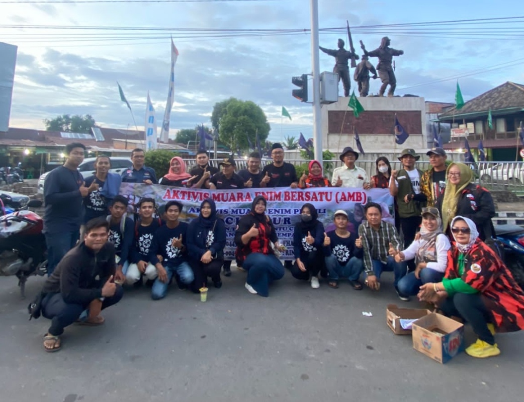 Hari Ke 2, Gabungan Organisasi Muara Enim Terus Kumpulkan Donasi Untuk Korban Gempa di Cianjur