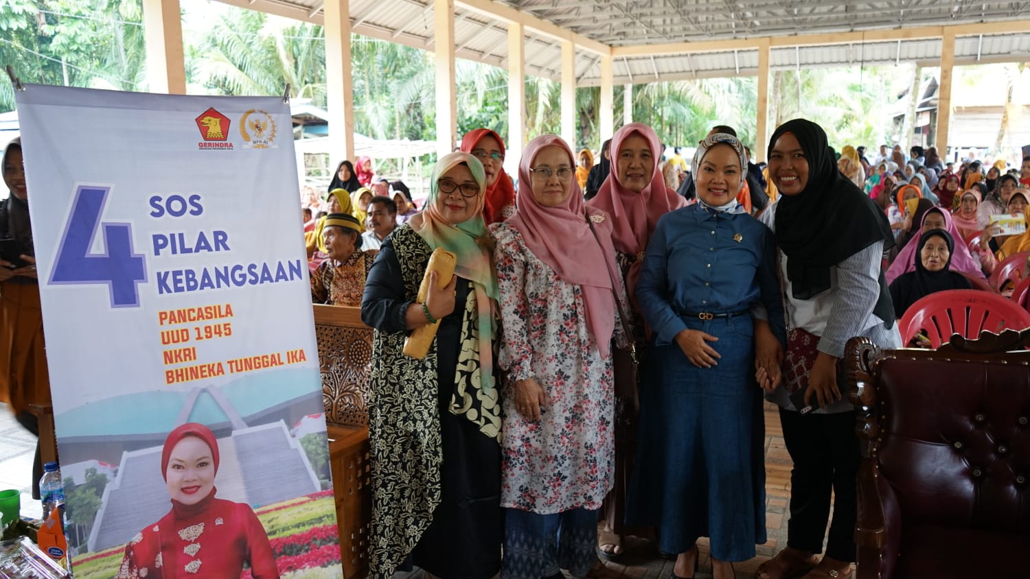 Sri Meliyana Kembali Laksanakan Sosialisasi 4 Pilar Kebangsaan