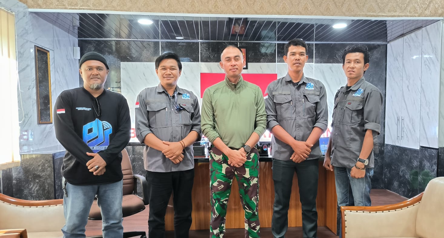 Jelang Rakernas, DPC PJS Muara Enim Adakan Audiensi Dengan Dandim 0404