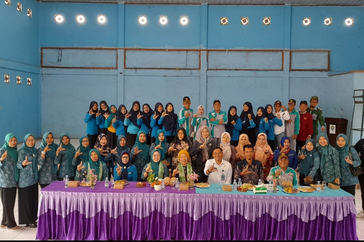 PJ Ketua TP PKK Muara Enim Yang Baru, Lakukan Kunjungan Perdana ke Kec Lawang Kidul