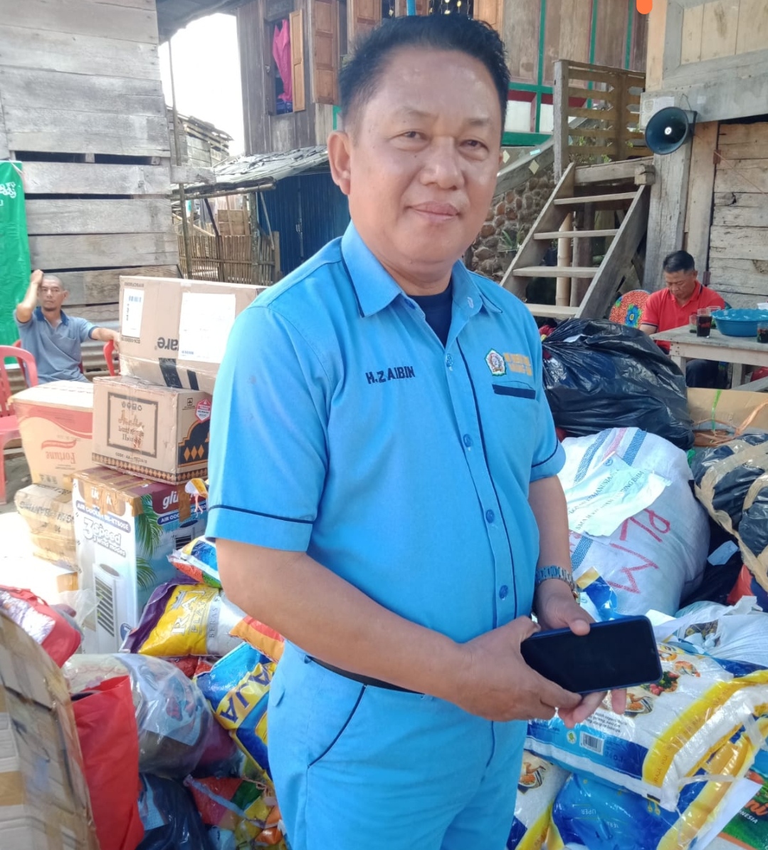 Yayasan Cendekia Unggul Tanjung Enim, Salurkan Bantuan Musibah Kebakaran di Tanjung Raya SDT