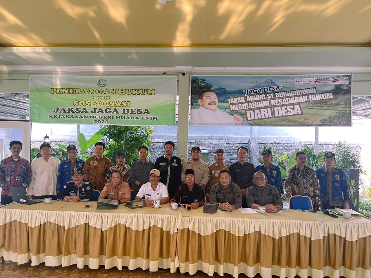 Kejaksaan Negeri Muara Enim Sosialisasikan Jaksa Garda Desa