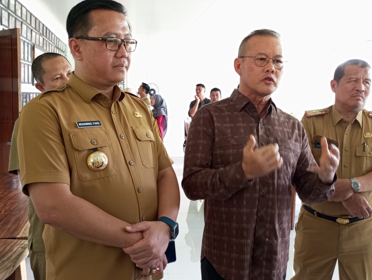 Kak Wari Sambut Hangat Kunjungan Pj Bupati Lahat di Kediamannya