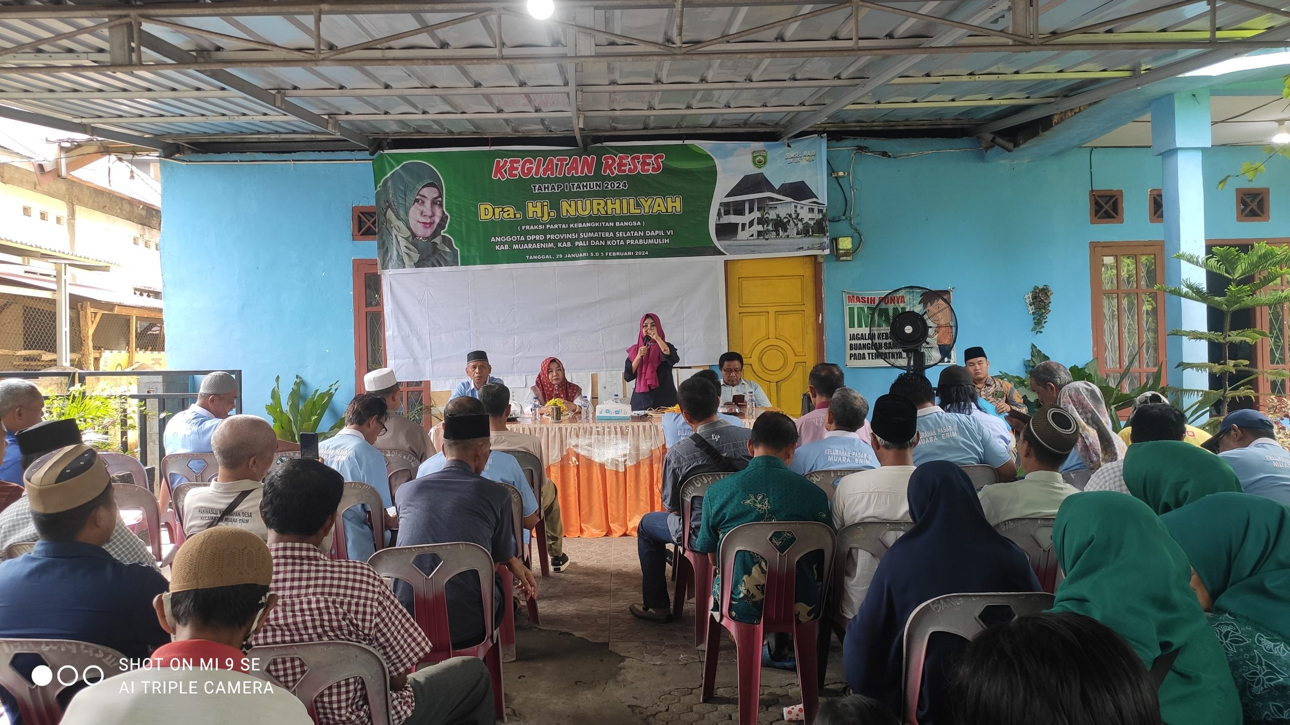 Anggota DPRD Prov Sumsel Hj Nurhilyah Juarsah Sambut Aspirasi Masyarakat Muara Enim