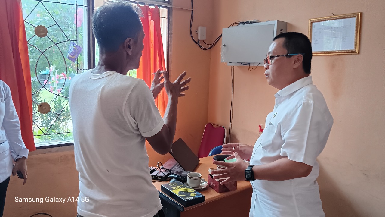 DISKOMINFO OKU Pastikan Jaringan Internet Desa Aman Saat Pemilu