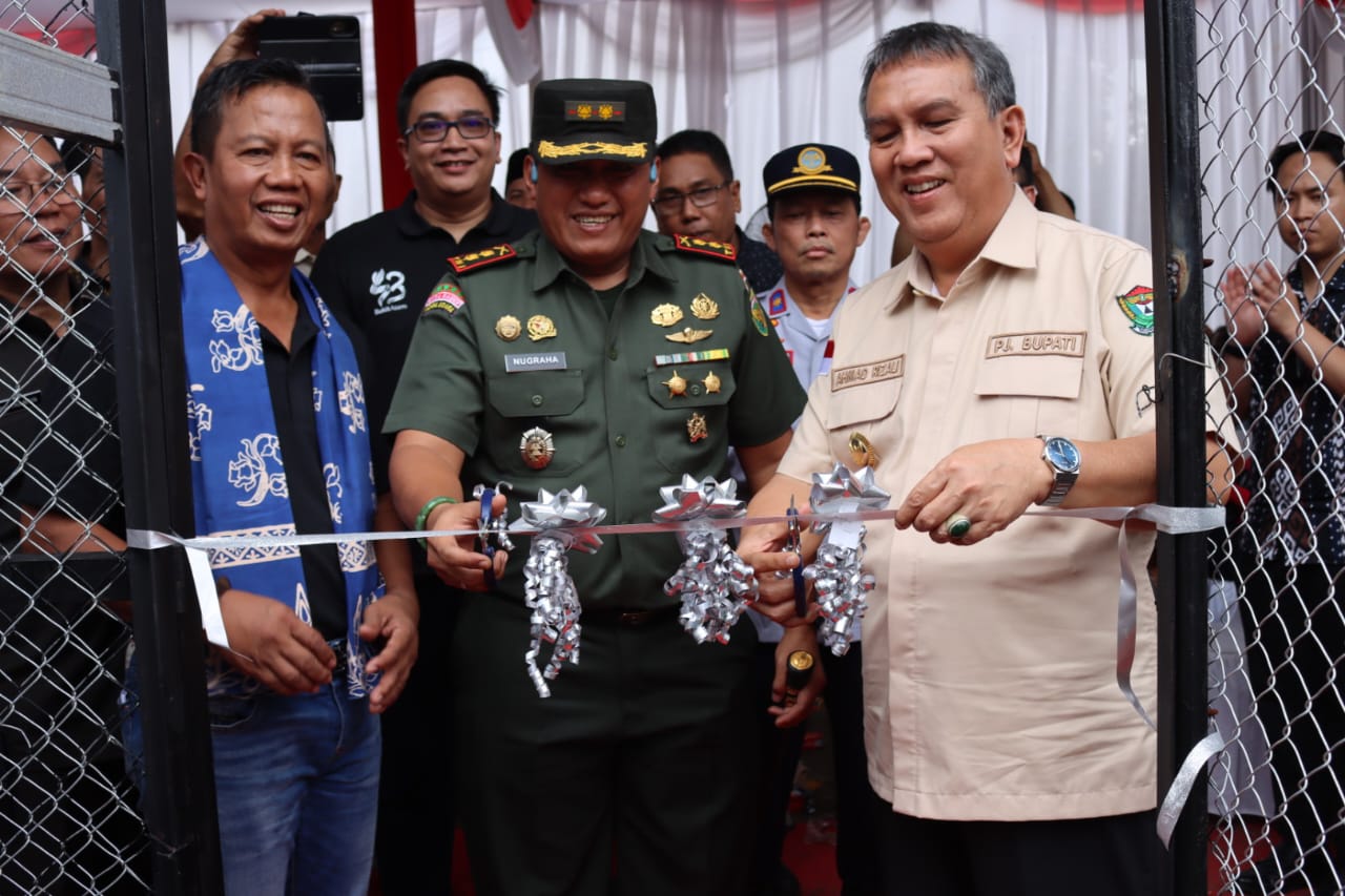 Resmikan PLTS Irigasi Desa Muara Lawai, Pj. Bupati Dukung Peningkatan Kesejahteraan Petani
