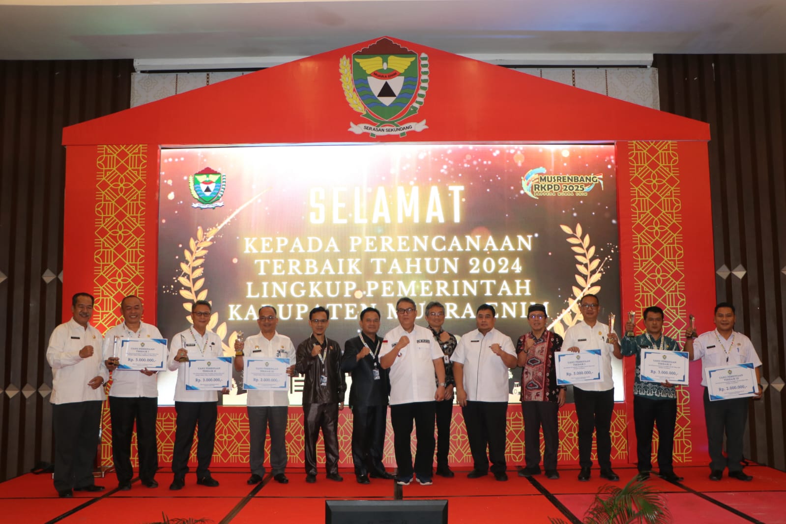 Pj. Bupati Muara Enim Tekankan 4 Prioritas Pembangunan Daerah, Pada Musrenbang RKPD 2025 dan RPJPD 2025-2045