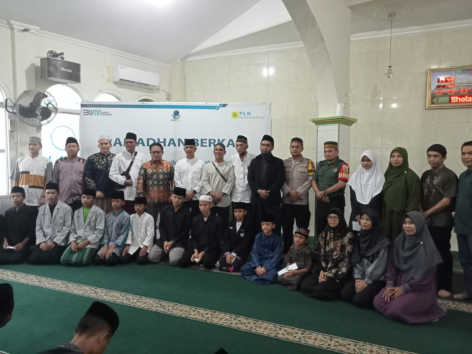 Serda Amin Saksikan Kepedulian PT PLN Nusantara power UBK Bukit Asam Ke Masyarakat