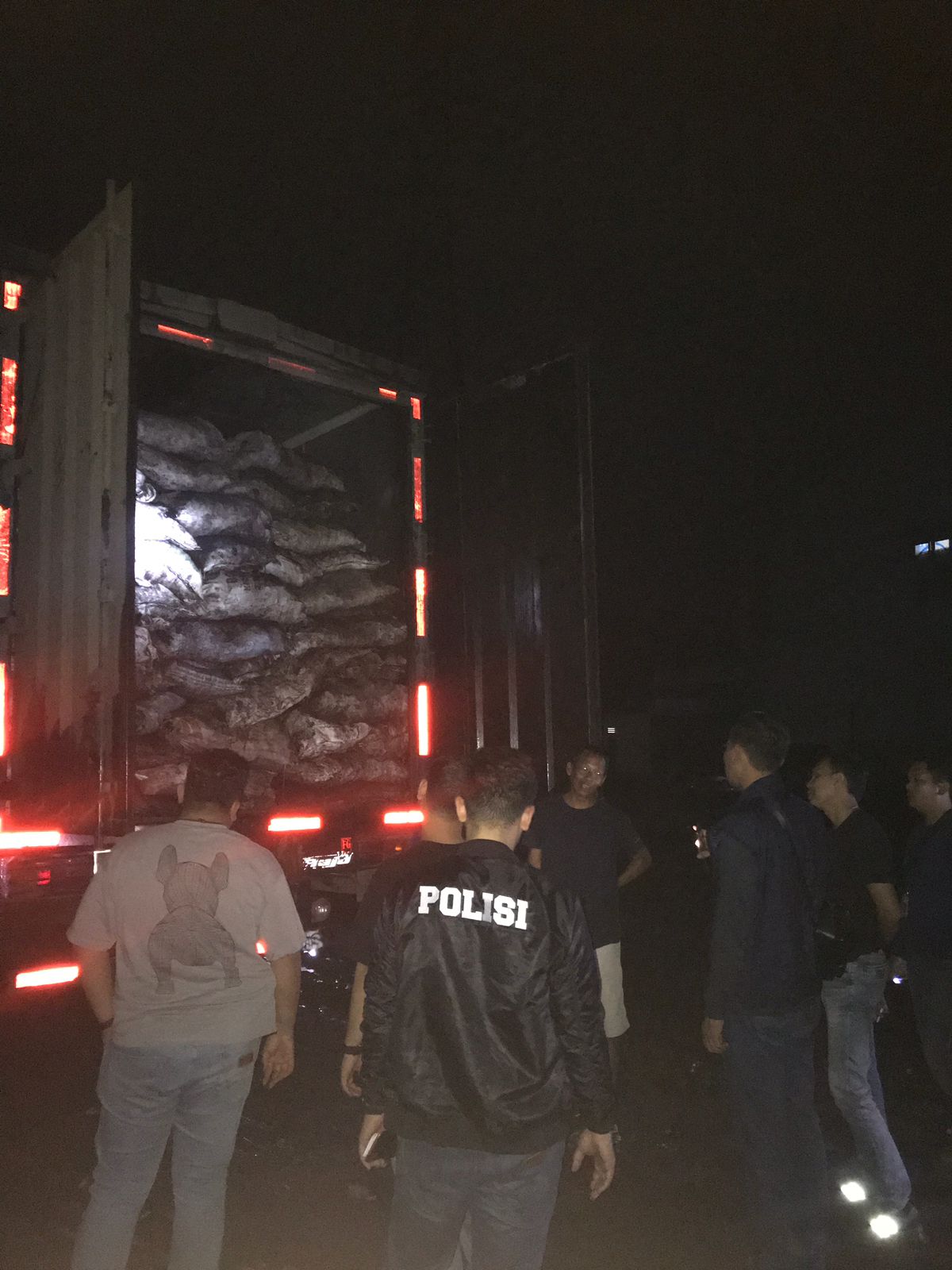 Polres Muara Enim Bersama Tim Gabungan Laksanakan Razia Angkutan Batubara