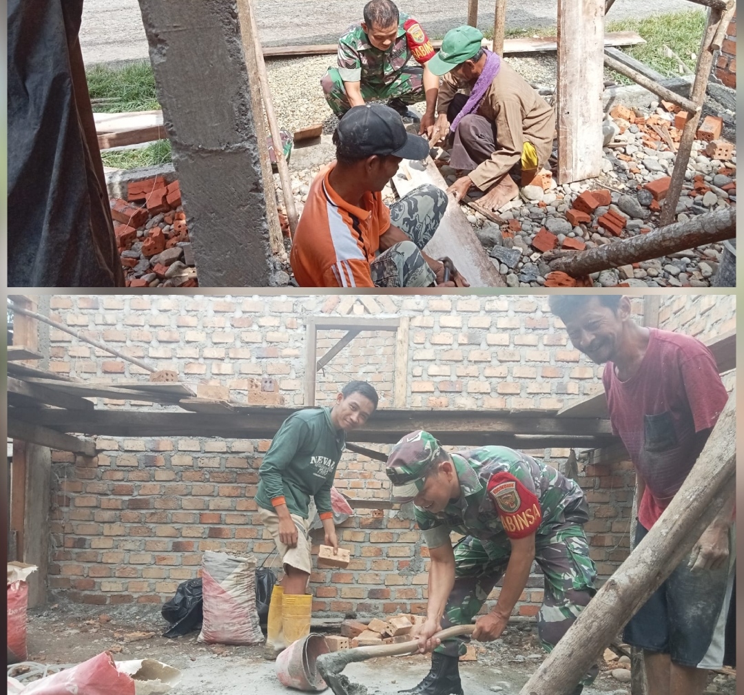 Babinsa Desa Pagar Dewa, Terus Pupuk Silaturrahmi dengan Masyarakat