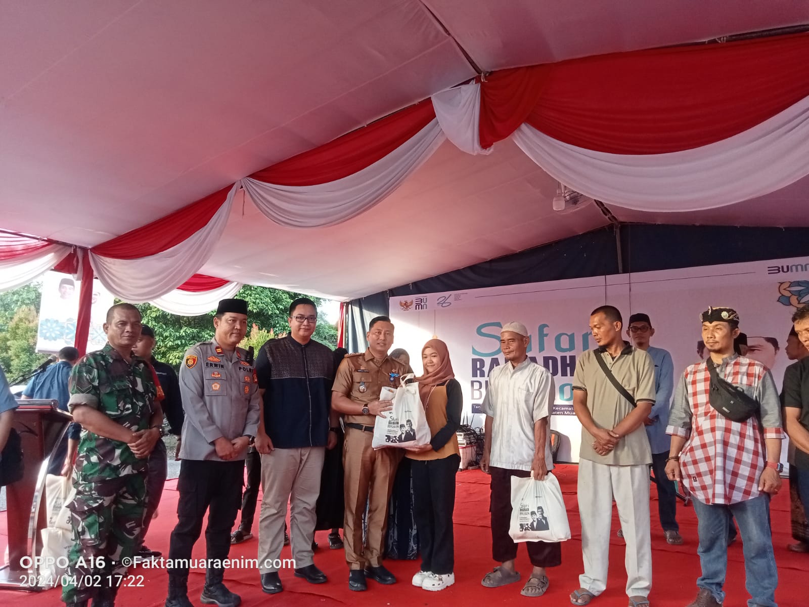 Komitmen Tekan Inflasi, PT Bukit Asam Tbk Gelar Bazar UMKM dan Safari Ramadhan
