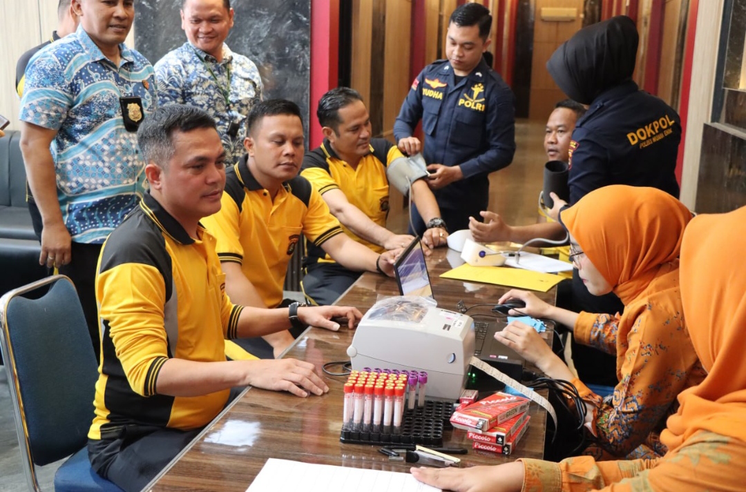 Pentingnya Pemeriksaan Kesehatan Berkala di Polres Muara Enim