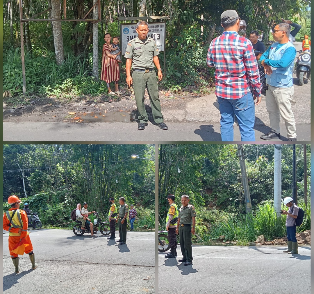Serda Gunalansyah Babinsa Desa Paduraksa, Walping Giat Seismik PT Pertamina