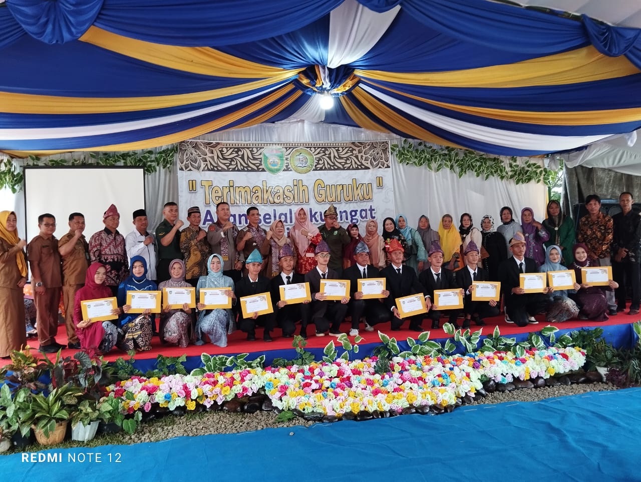 Berikut Pesan dan Kesan Babinsa Untuk Pelajar SMKN 1 Tanjung Agung