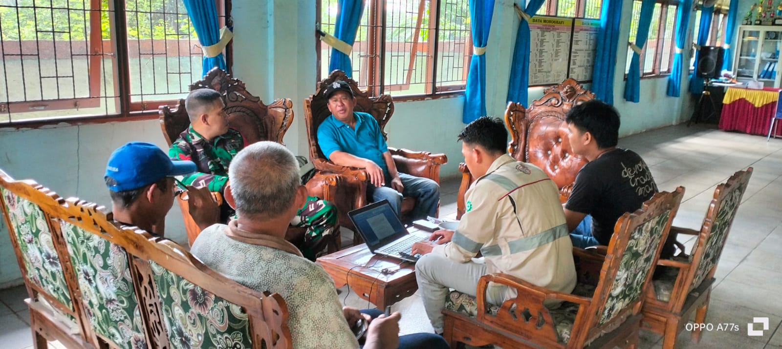 Babinsa Koptu Ridwan Gencar Laksanakan Giat Komsos