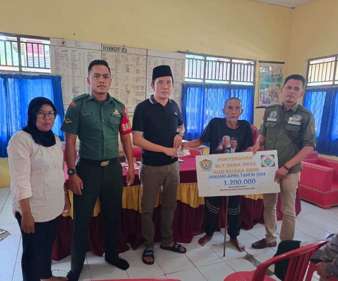 Pastikan tepat sasaran babisa serda suroto dampingi penyaluran BLT-DD Tahap 1 2024