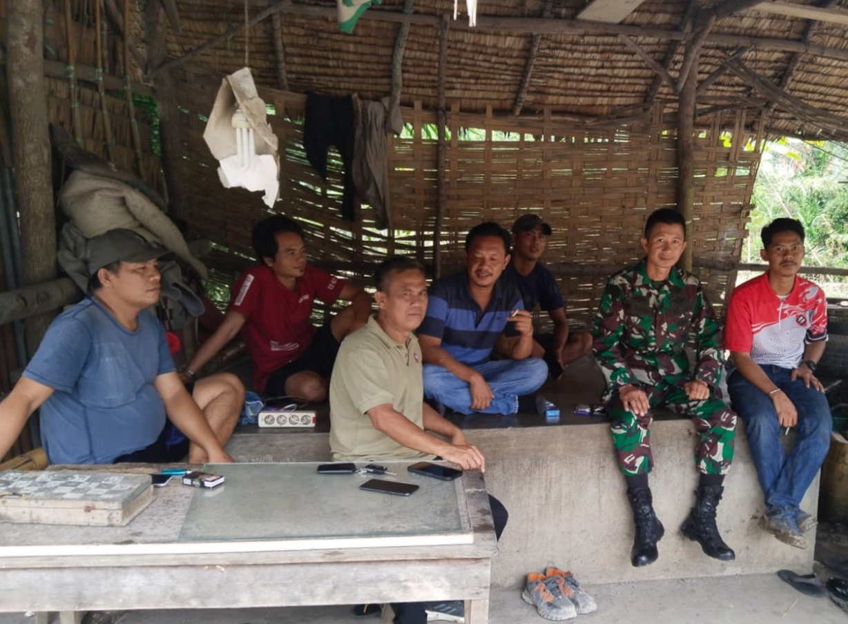 Babinsa Seleman Sempatkan Hadir Lakukan Komsos Dengan Warga Binaan