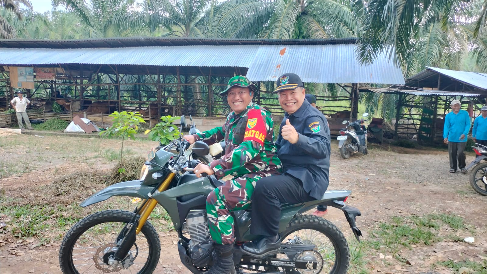 Letkol Nugraha : Mari Bangun Bumi Serasan Sekundang Sampai Ke Pelosok Desa