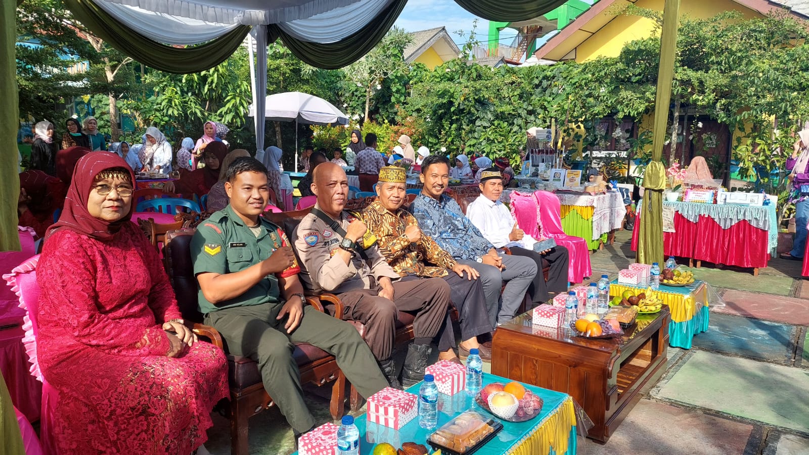 Babinsa Darmo Koramil 05/TE Hadiri Acara P5 di SDN 3 Laki