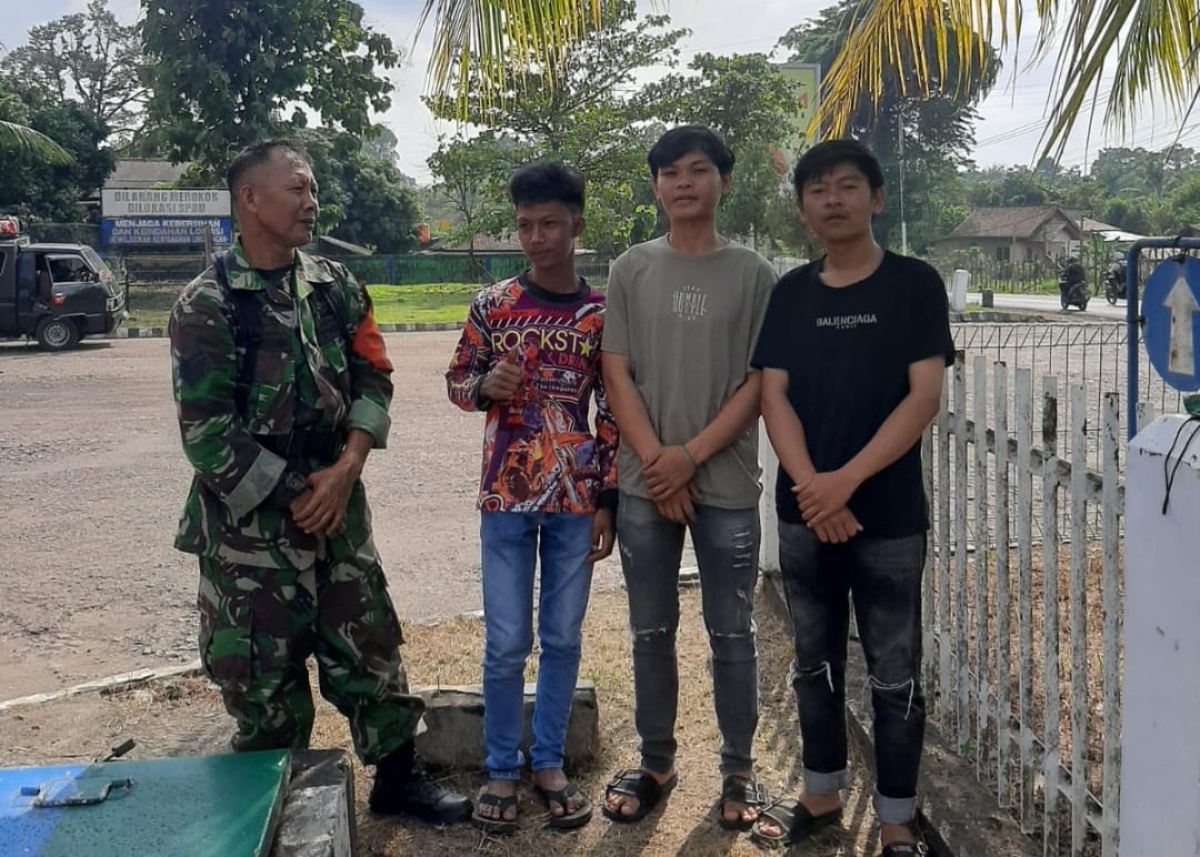 Serma Khoiril Sakban, Babinsa Sugi Waras Koramil 05/TE Ajak Para Pemuda Jauhi Narkoba