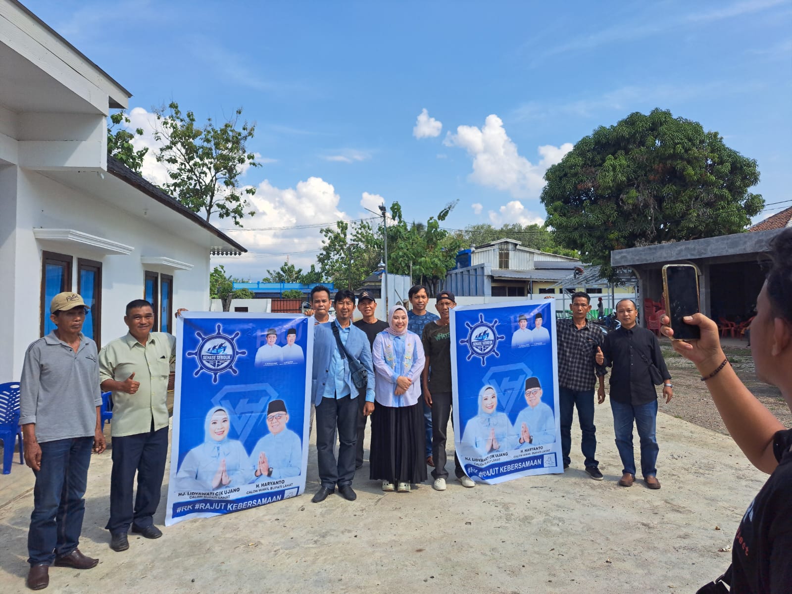 Kunjungi Kediaman CU & Berlian, Ini Pesan Lidyawati Kepada Pengurus Tim Same Ase HD-CU & Berlian