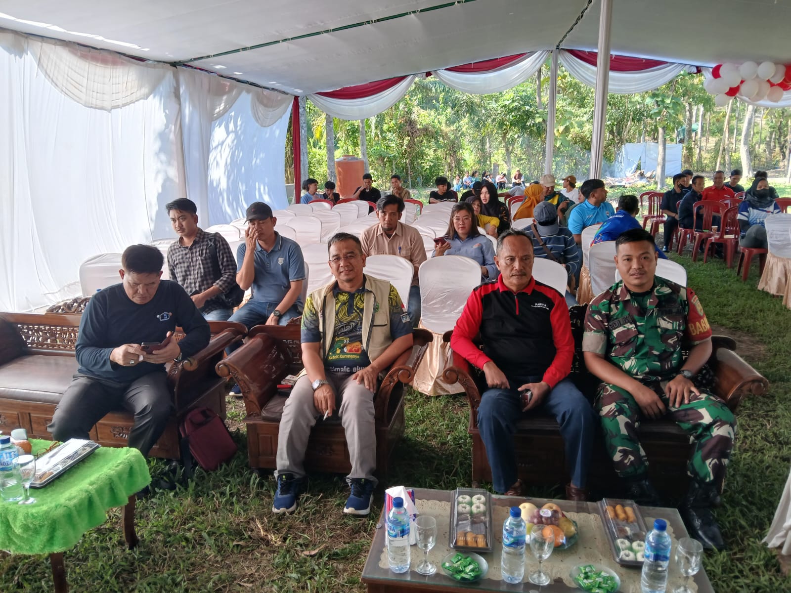 Hadiri Turnamen Futsal dan Voli, Ini Harapan dari Babinsa Koramil 05/TE