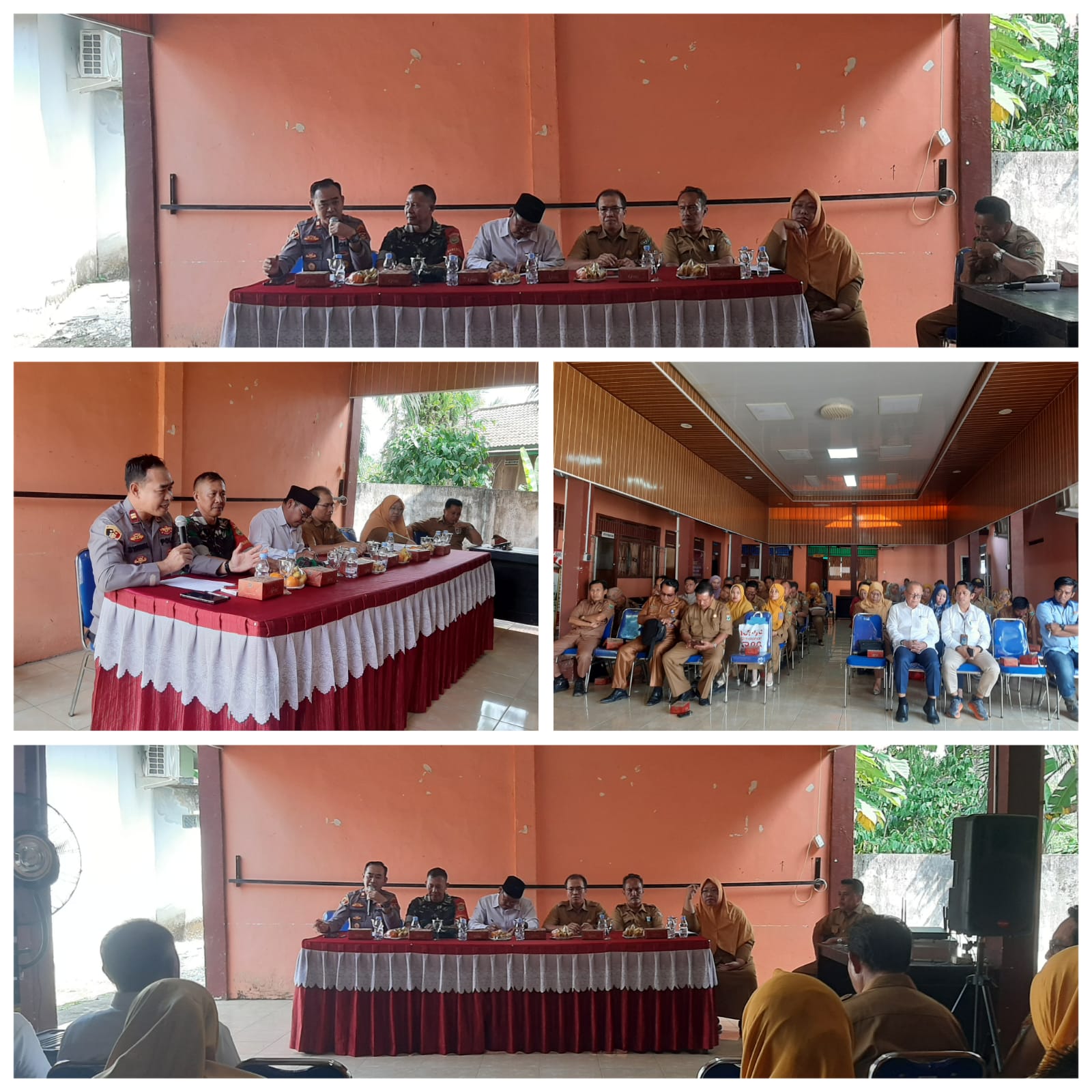 Babinsa Koramil 404-05/Tanjung Enim Hadiri Rapat Bentuk Panitia HUT RI Ke-79