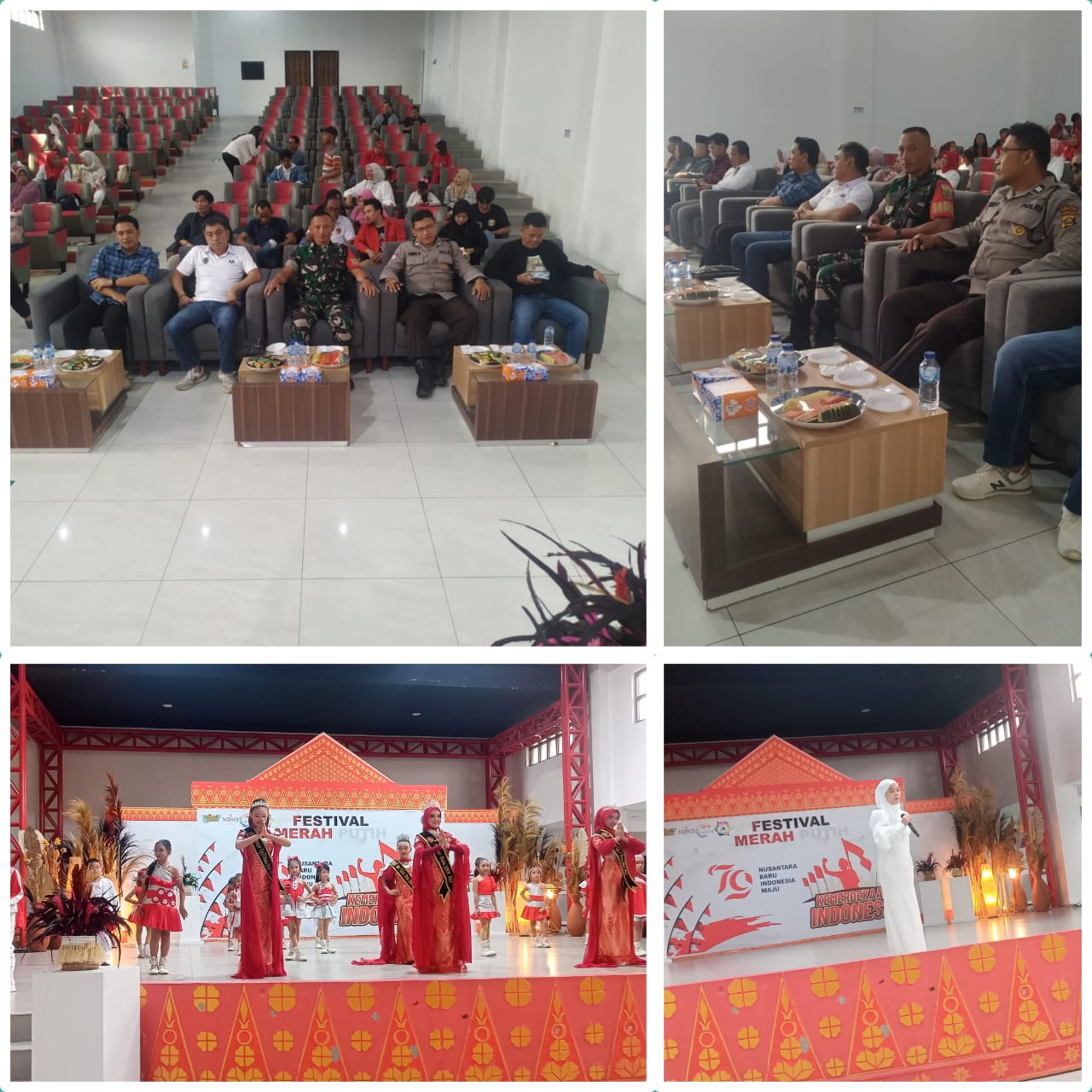 Babinsa Serda Imam Hadiri Acara Opening Festival Merah Putih