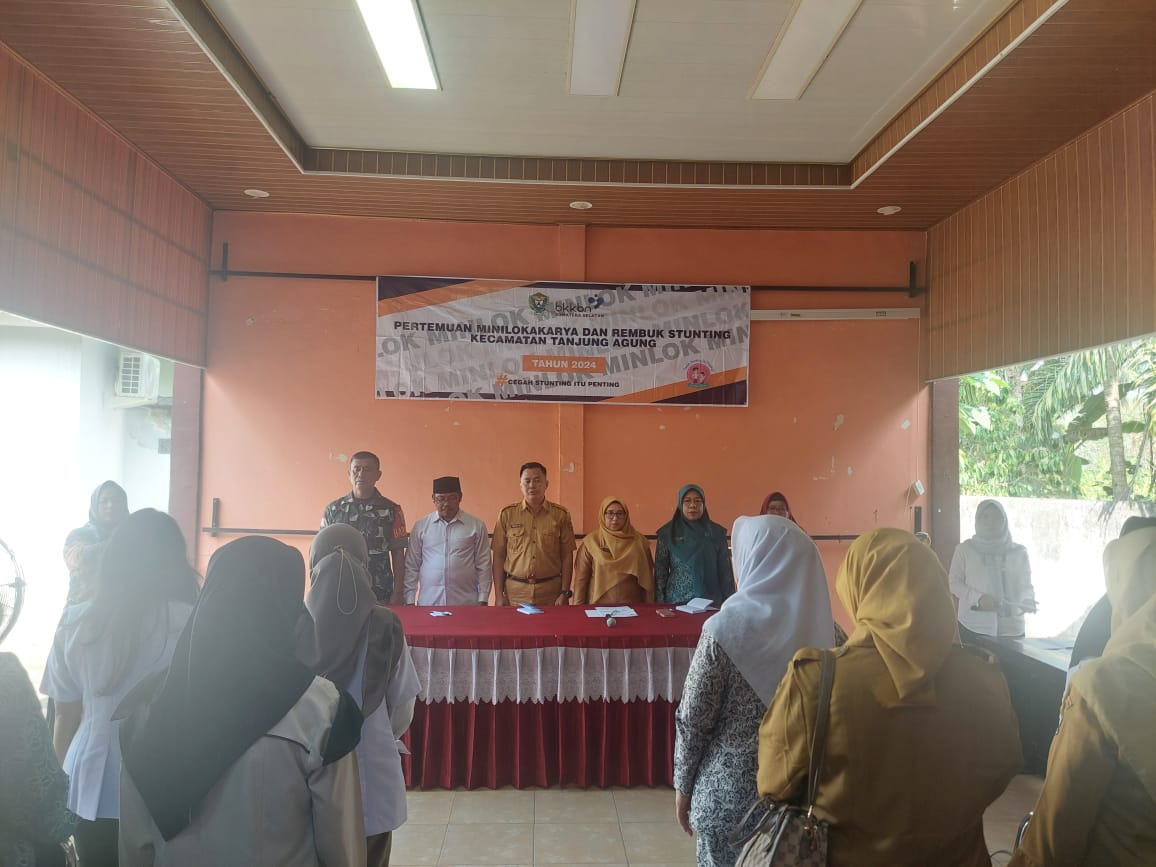 Hadiri Acara Rembuk Stunting dan Mini Lokakarya, Berikut Pesan Dari Babinsa Koramil 404-05/Tanjung Enim