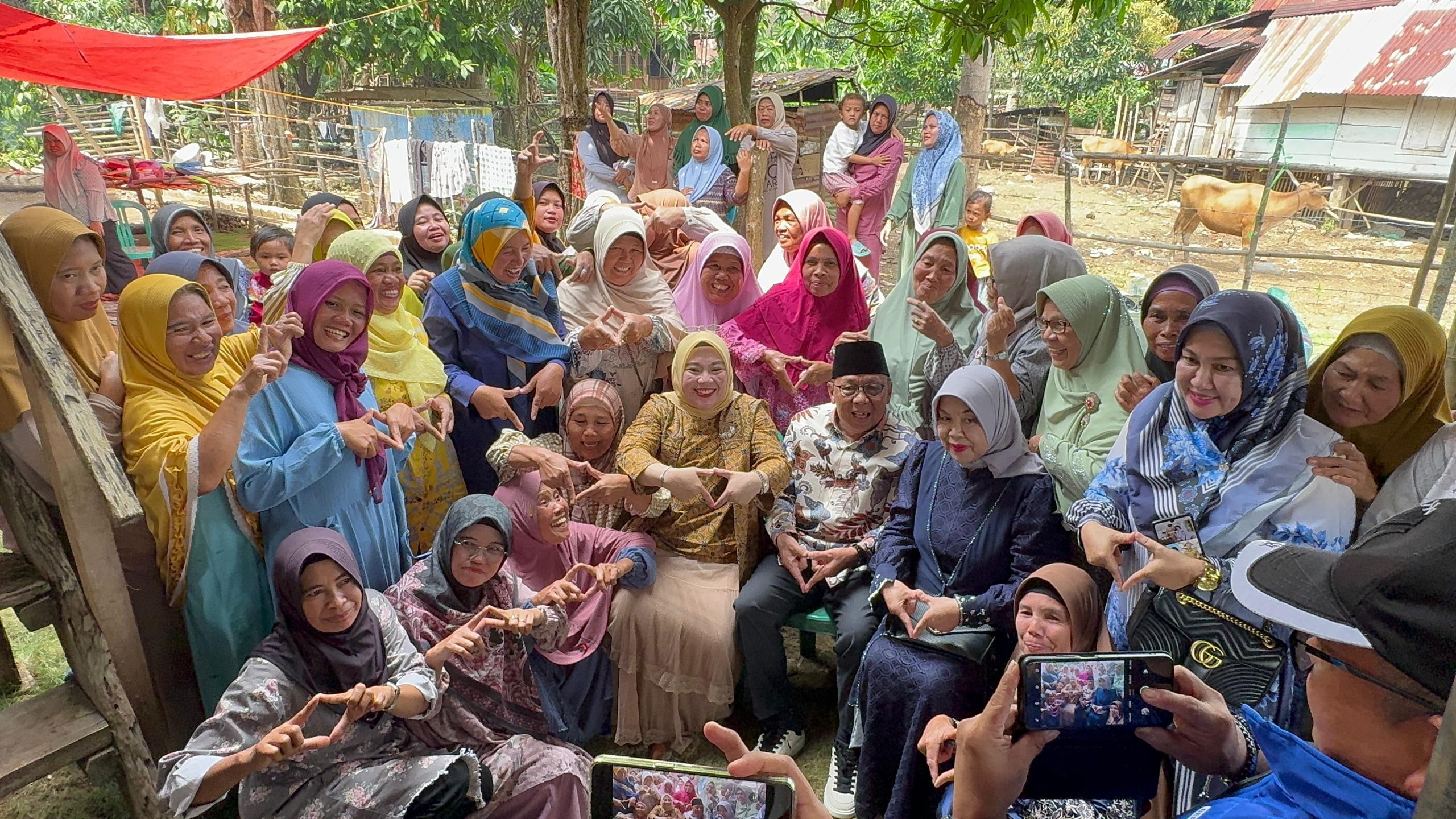 Cerita Menarik Pasangan Berlian di Desa Muara Danau