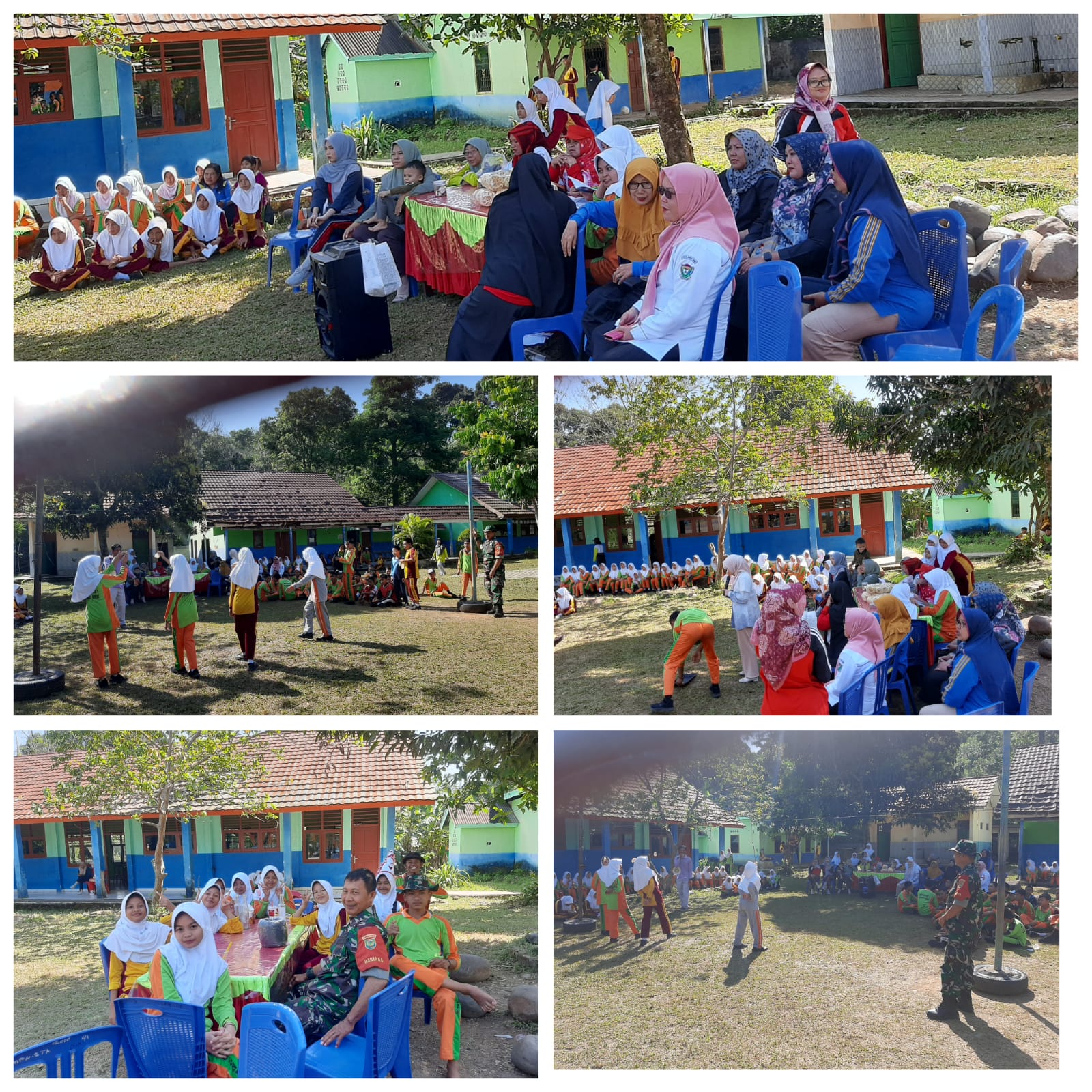 Serma Khoril Hadiri Lomba di SMPN 01 Panang Enim