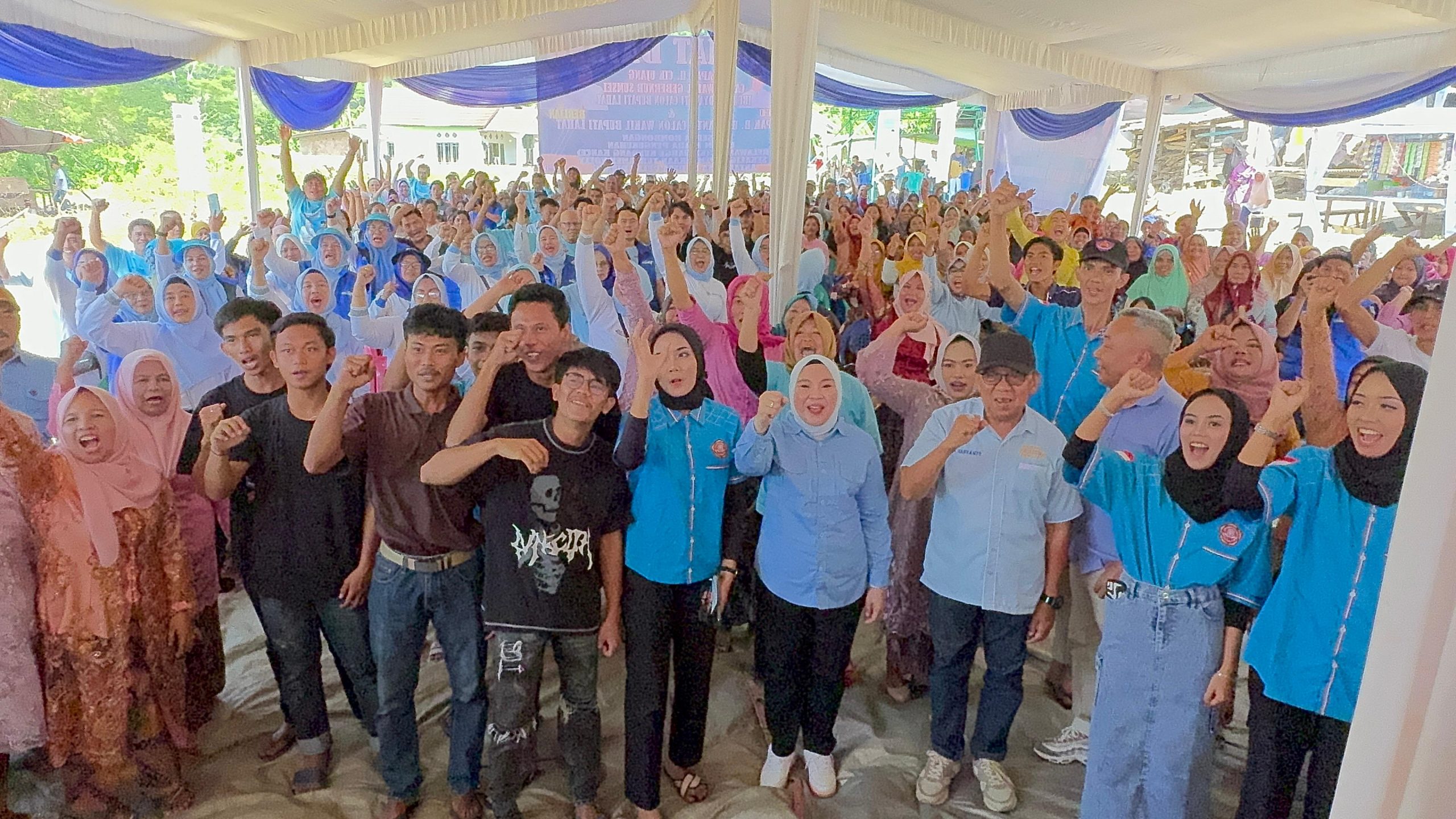 Pengukuhan Relawan K3 Picu Atmosfer Kemenangan Berlian