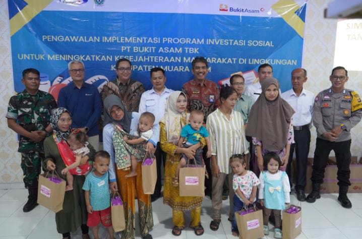 Sinergi Bukit Asam (PTBA) dan Pemkab Muara Enim Mencegah Stunting