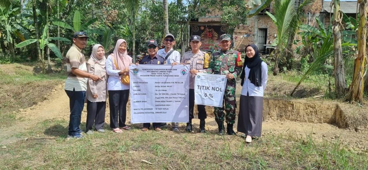 Babinsa Tegal Rejo, Walping Giat Titik Nol Budidaya Itik Petelur Program Dana Desa