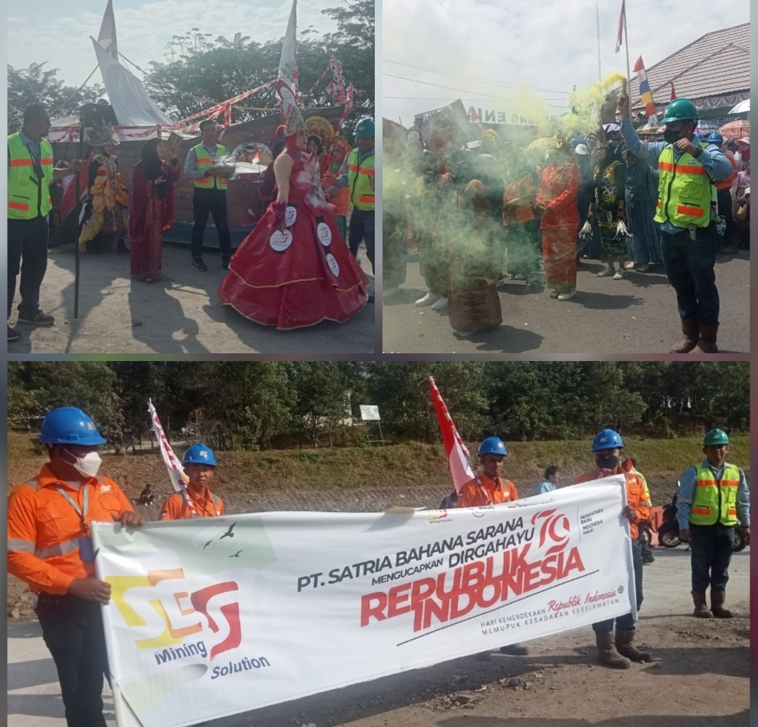 Saat Pawai Karnaval HUT RI Ke-79, PT SBS Bawa Kapal Sriwijaya, Berikut Penjelasannya