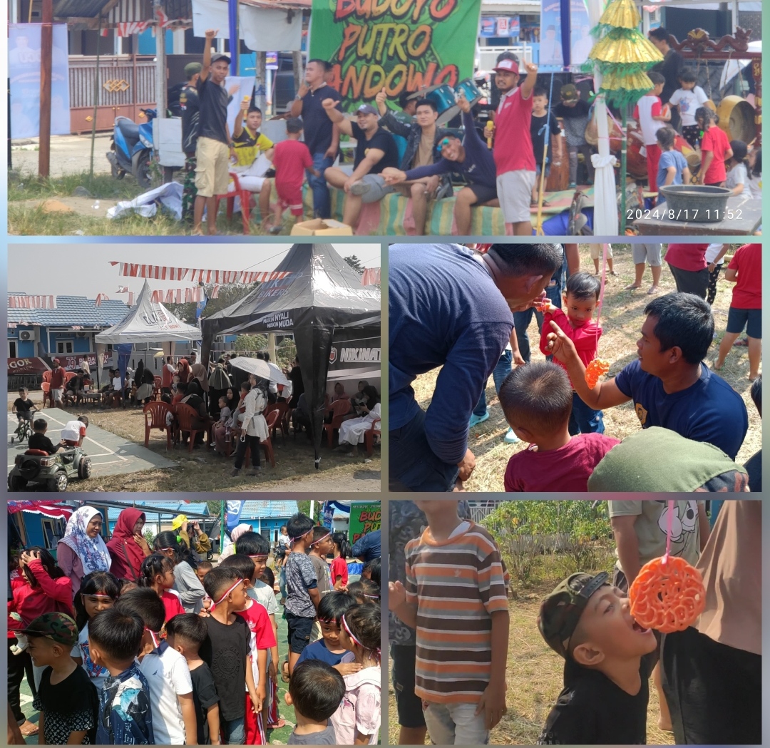 Warga Perum Rakha Reciden, Semarakan HUT RI Ke 79 Dengan Berbagai Lomba