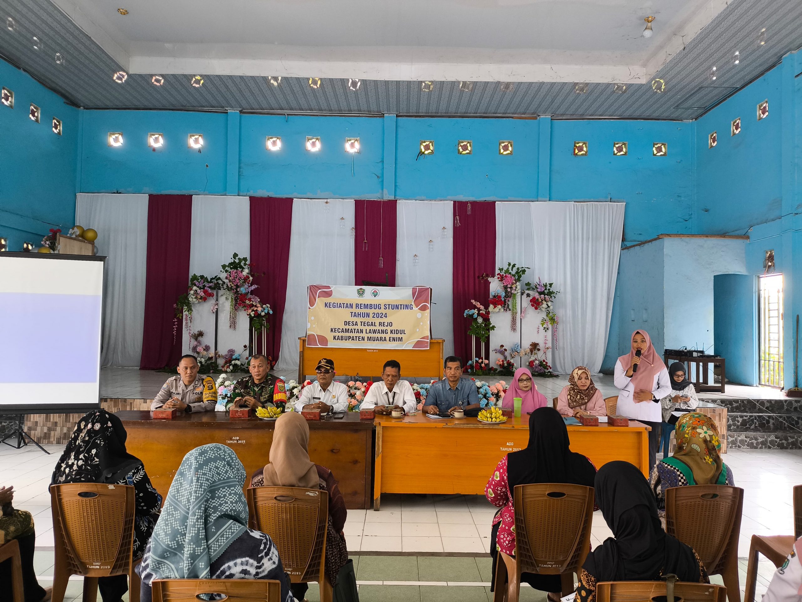 Babinsa Tegal Rejo, Dukung Pemerintah Tekan Stunting