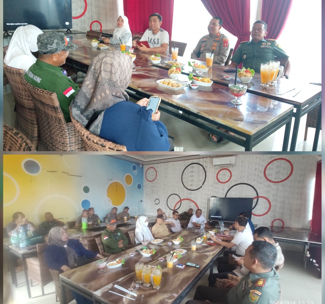 Danramil 404-05/Tanjung Enim Hadiri Rapat Pemantapan Persiapan Blasting Lahan PTBA
