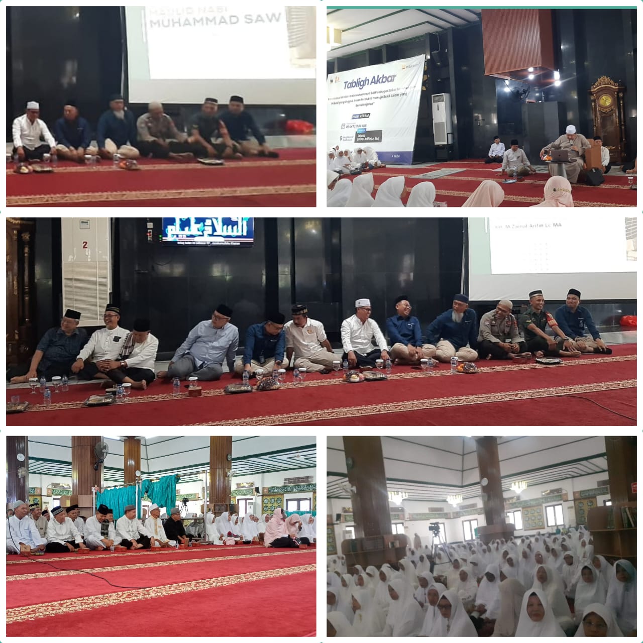 Hadiri Peringatan Maulid Nabi, Babinsa Pasar Tanjung Enim Puji Keberadaan PTBA Untuk Masyarakat Dan Agama