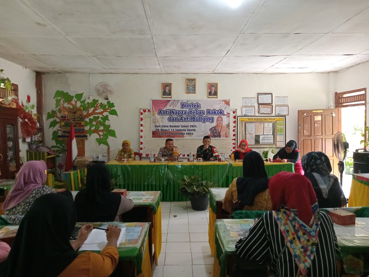 Hadiri Bimtek, Berikut Harapan Babinsa Seleman Kepada Para Pengajar dan Orang Tua Murid