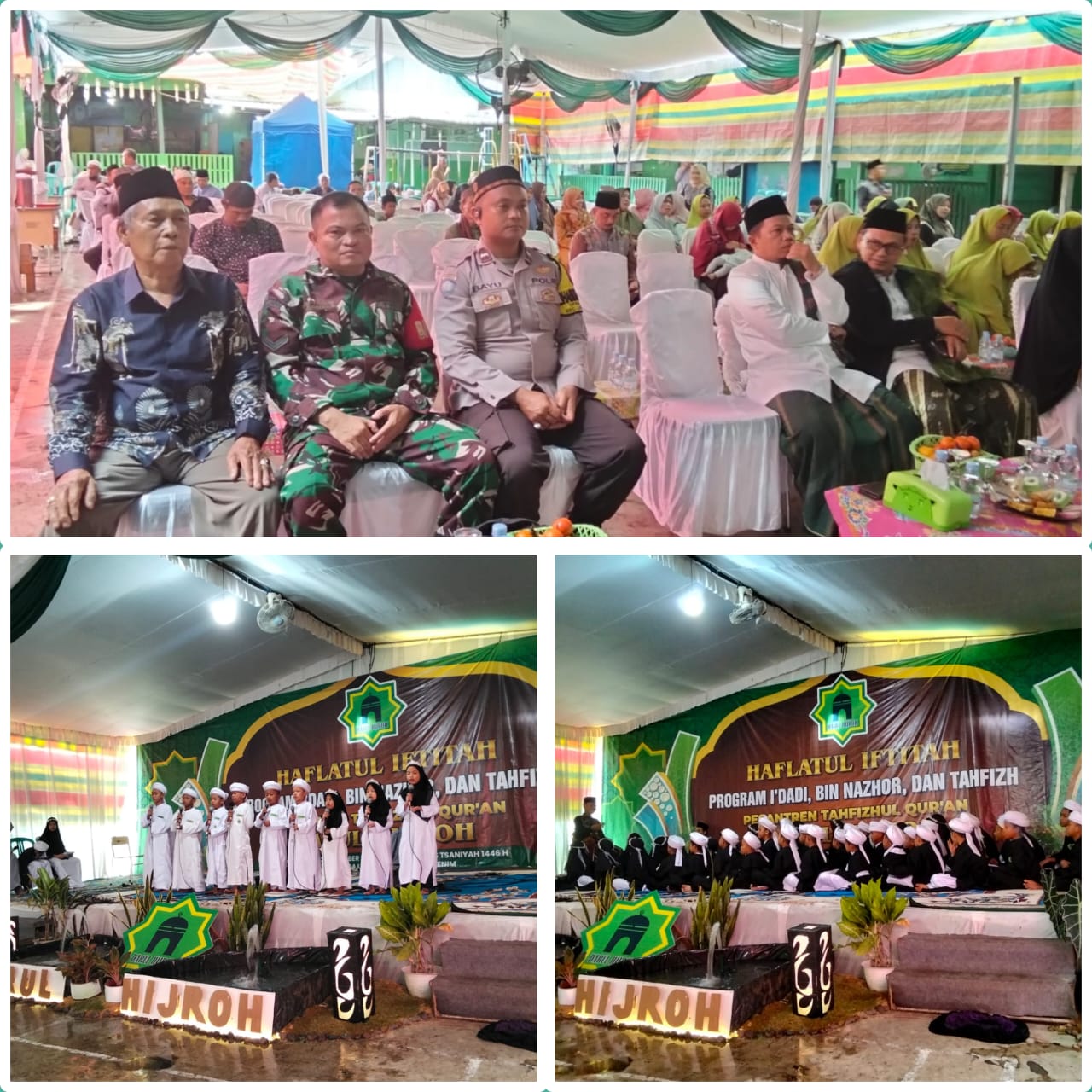 Babinsa Lingga Serda Amin Hadiri Acara Pesantren TAHFIZHUL Qur’an, Darul Hijroh