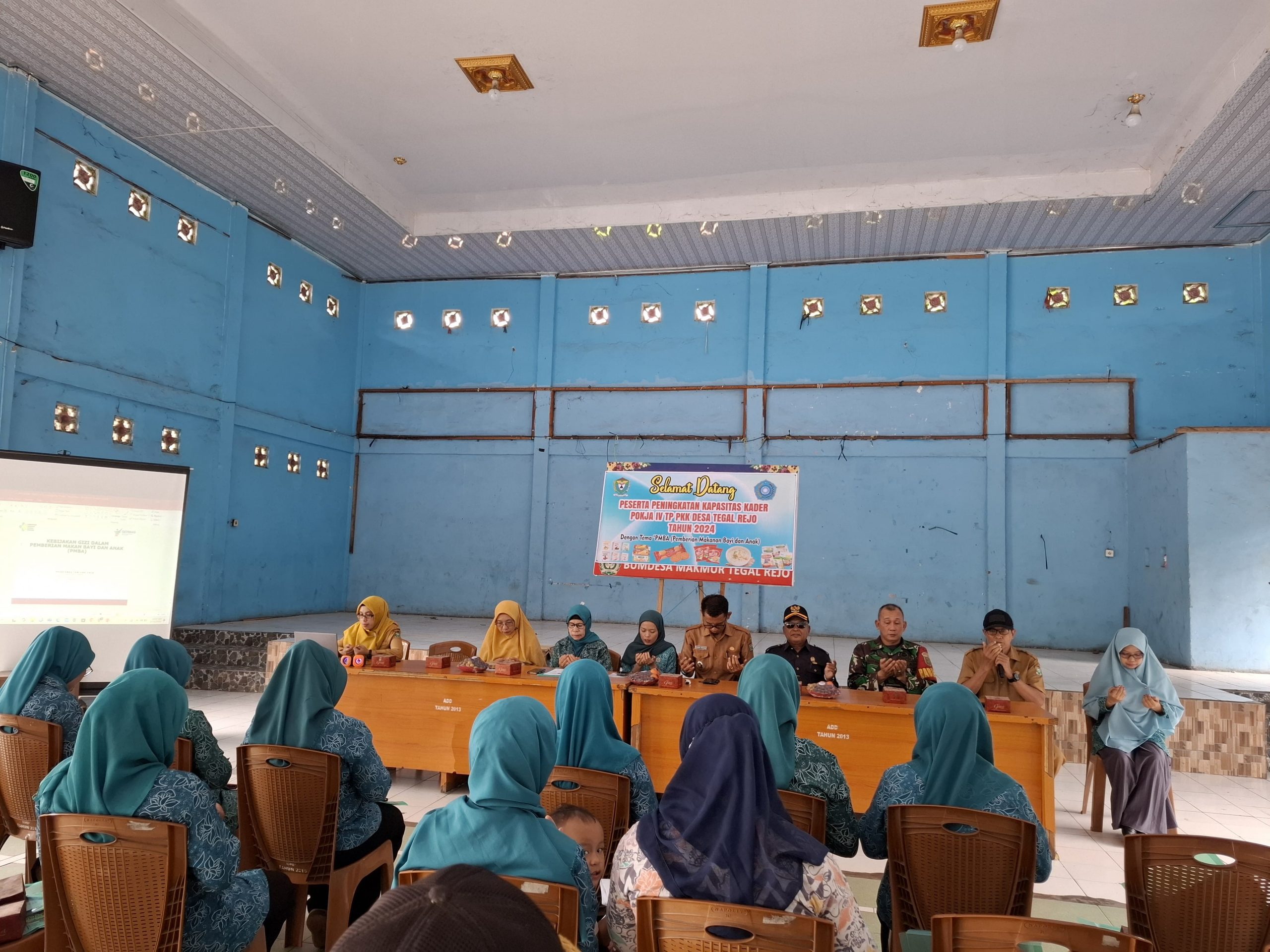 Hadiri Pelatihan Di Desa Tegal Rejo, Babinsa Koramil Tanjung Enim Berharap Penggunaan DD Dan ADD Lebih Baik Lagi